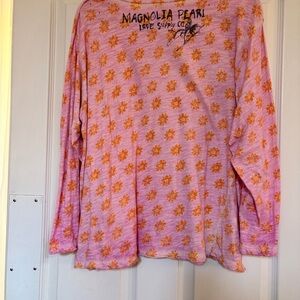 Magnolia Pearl Pink and Orange Floral Top